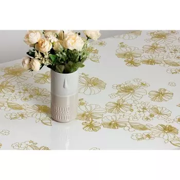 Скатерть «Гибкое стекло» 0,8 мм, 80х120 см, рисунок Сон императора