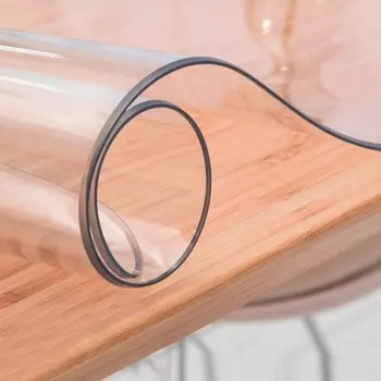 Скатерть «Гибкое стекло», толщина 1 мм, 80х80 см