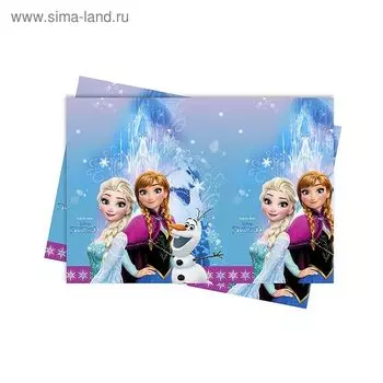 Скатерть «Холодное сердце. Северное сияние», 120180 см