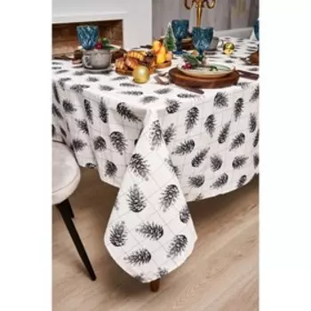 Скатерть новогодняя "Этель" Christmas 150х250 см, 100% хл, саржа 190 г/м2
