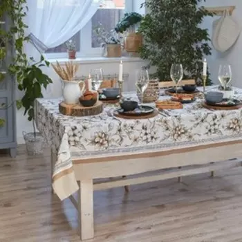 Скатерть «Этель» Floral mood, 110147 см, 100 % хлопок, репс 210 г/м