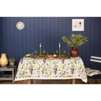 Скатерть "Этель" Фруктовый сад 149х180см, 100% хлопок, саржа 190 г/м2