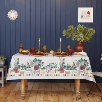 Скатерть Этель "Hygge" 149х250 см, 100% хлопок, саржа 190 г/м2