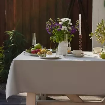 Скатерть Этель Kitchen 146110 см, цвет светло-серый, 100% хлопок, саржа 250 г/м