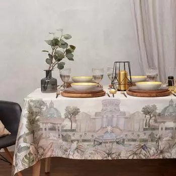 Скатерть Этель «Райский сад», 220150 +/- 3 см, 100% хлопок, саржа 190 гр/м2