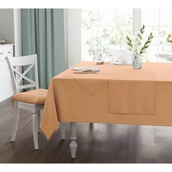 Скатерть Juicy apricot, размер 140х180 см, цвет оранжевый