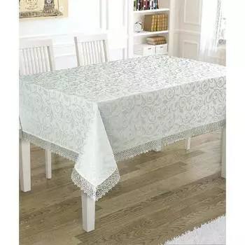 Скатерть KDK 160х220 см, цвет ментол