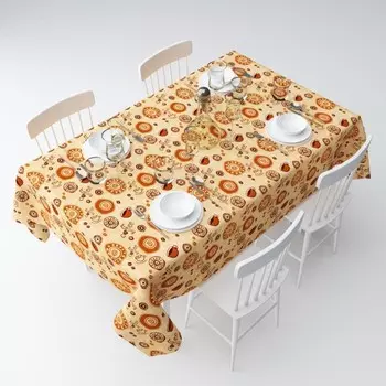Скатерть «Кофейное настроение», размер 145x220 см