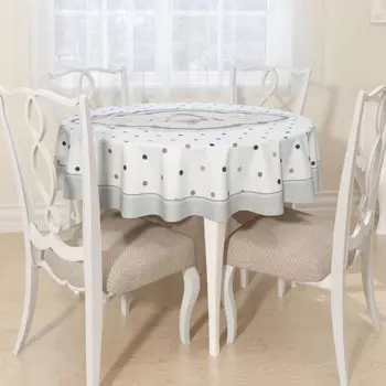 Скатерть круглая «Чаепитие», размер D145 см