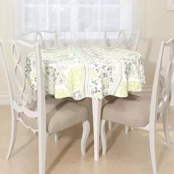 Скатерть круглая «Флюида», размер D145 см