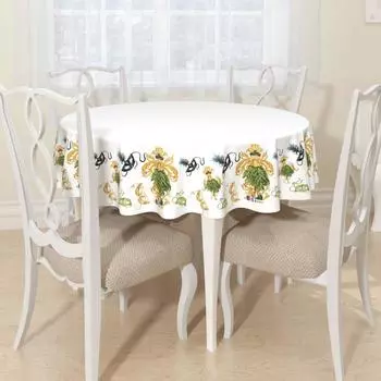 Скатерть круглая, размер 145 см