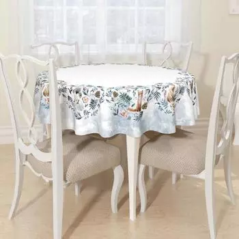 Скатерть круглая, размер 145 см