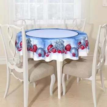 Скатерть круглая, размер 145 см