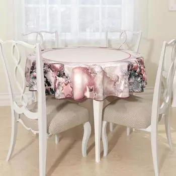 Скатерть круглая, размер 145 см