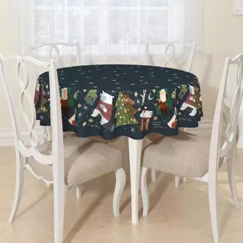 Скатерть круглая, размер 145 см