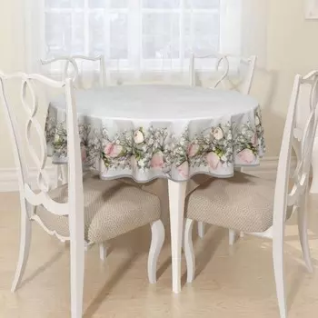 Скатерть круглая, размер D145 см