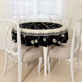 Скатерть круглая, размер D145 см