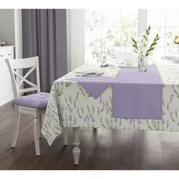 Скатерть Lavender, размер 140х150 см, цвет фиолетовый