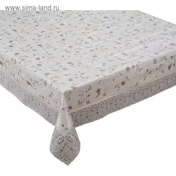 Скатерть Meiwa, 122 х 152 см, в рулоне 10 шт., цвет розовый