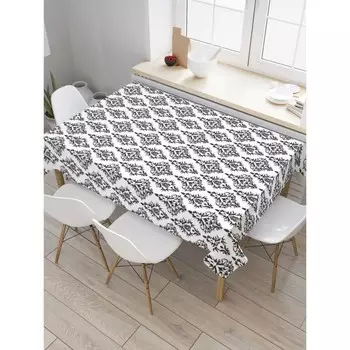 Скатерть на стол «Классический орнамент», прямоугольная, сатен, размер 145х180 см