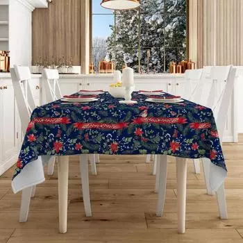 Скатерть «Новогодний вечер», размер 145х180 см