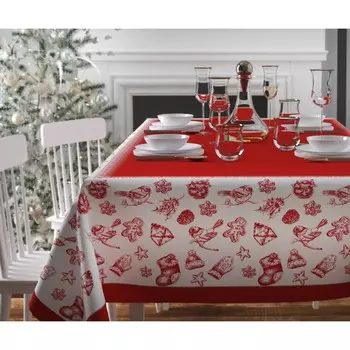 Скатерть «Новогодняя сказка 2», размер 140x120 см