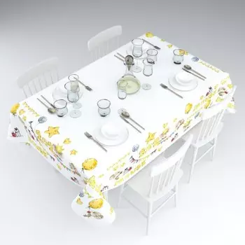 Скатерть «Праздничные мышки», размер 140x220 см