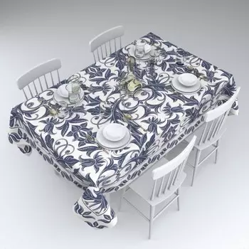 Скатерть «Рококо», размер 145x120 см