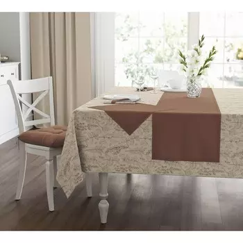 Скатерть Rosemary, размер 110х140 см, цвет серый