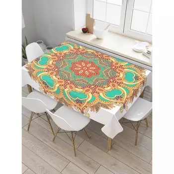 Скатерть с фотопринтом, размер 120 х 145 см