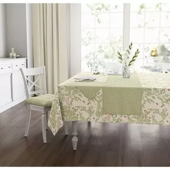 Скатерть Shakespeare, размер 140х150 см, цвет зеленый