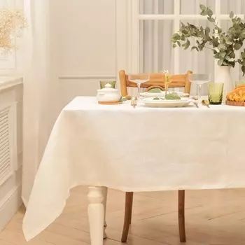 Скатерть SL HOME Facile, 300140 см, лён 100%, 180 г/м