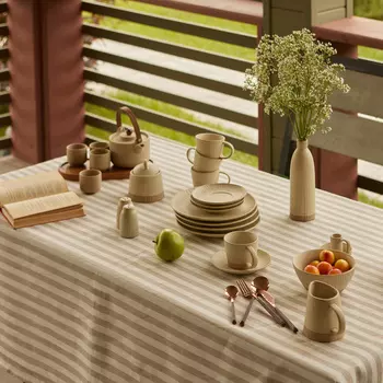 Скатерть SL HOME Strict line, 180140 см, лён 100%, 180 г/м