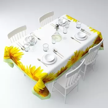Скатерть «Солнечное настроение», размер 145x120 см