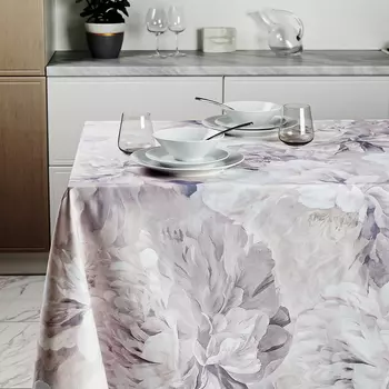 Скатерть Stenova Home Kamilla, размер 145х180 см, цвет серый