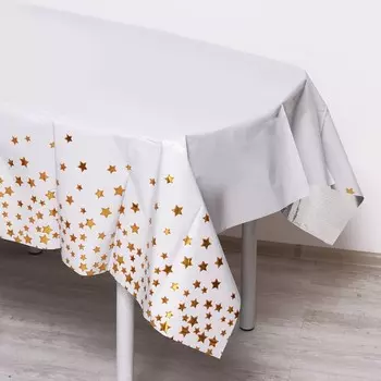 Скатерть «Звёзды» 137183 см, цвет золото
