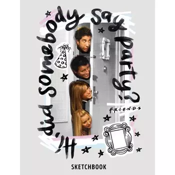 Скетчбук Friends, 16,2х21 см, 40 листов