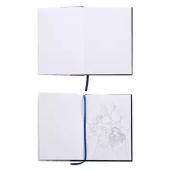 Скетчпад, А5, 56 листов, сшивной, "Маяк", твёрдая обложка, матовая ламинация, блок состоит из 4-х видов бумаг + 8 раскрасок