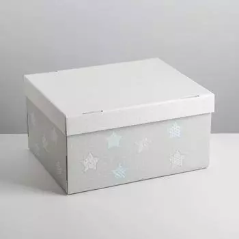 Коробка подарочная складная, упаковка, «Для секретиков», 31 х 25.5 х 16 см