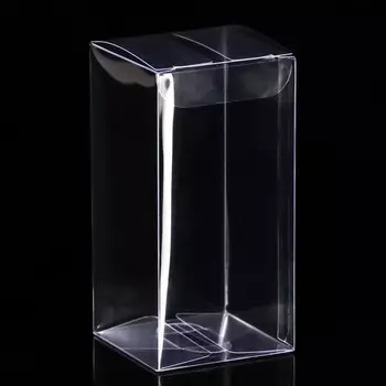 Складная прозрачная коробка из PVC, для упаковки подарков, 5510 см