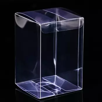 Складная прозрачная коробка из PVC, для упаковки подарков, 8812 см