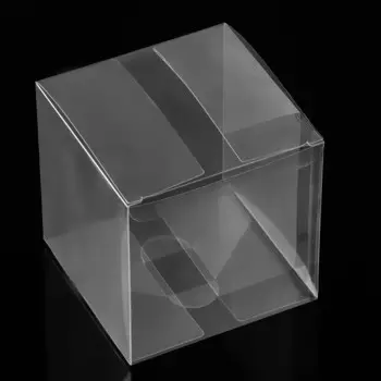 Складная прозрачная коробка из PVC, для упаковки подарков, матовая 111111 см