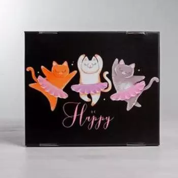 Складная коробка «Котики», 31 х 25,5 х 16 см