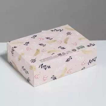 Коробка подарочная новогодняя складная «Новогодняя», 16.5 х 12 х 5 см, Новый год