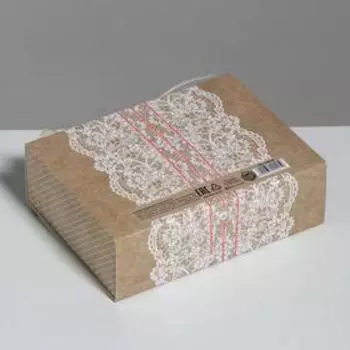 Коробка подарочная складная, упаковка, «Сюрприз», 16.5 х 12.5 х 5 см