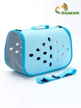 Складная сумка-переноска, материал EVA, 432029 см, голубая