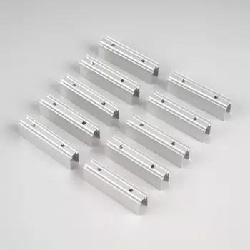 Монтажная скоба Uniel для гибкого неона 8 16 мм, алюминий