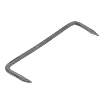 Скоба строительная, ТУНДРА, 10х250х80 мм, 1 шт.