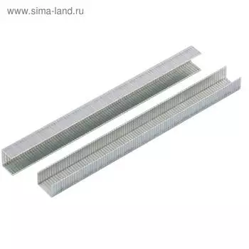 Скобы для мебельного степлера Gross, усиленные, тип 140, 10 мм, 1250 шт