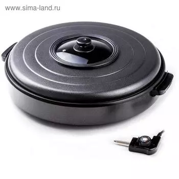 Сковорода электрическая VIATTO VA-CPP50, 1.6 кВт, d=50.9 см, регулировка t°